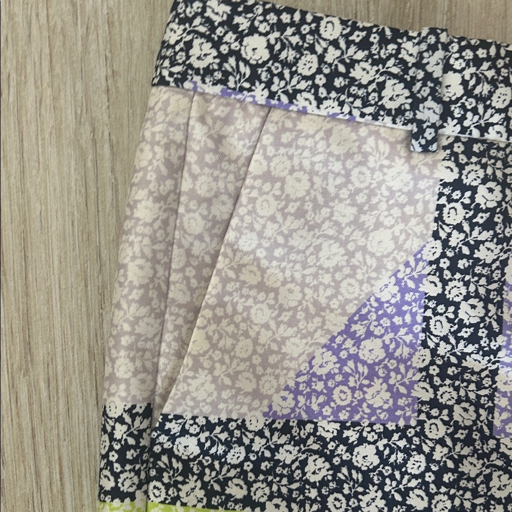 J. Crew silk Multicolor Patterned Pants - image 2